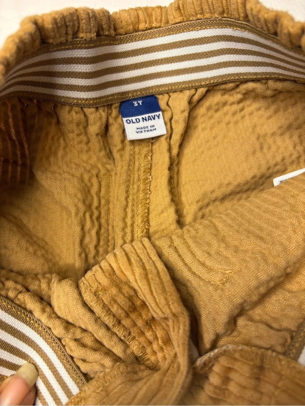Old Navy 3T Corduroy Pants & Brown Corduroy Skirt 2-Piece Bundle
